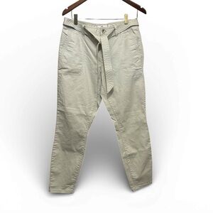 Vineyard Vines Womens Light Khaki Utility Pant with Sash Belt